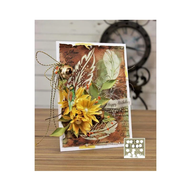 Metal Cutting Die Suitable for Seasonal DIY Photo Album Scrapbook 3D Creative Greeting Card Making Flowers And Leaves 2021 NEW