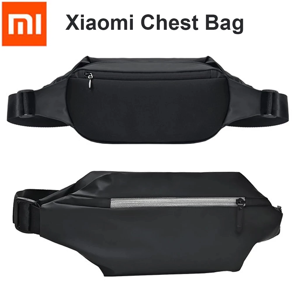 Xiaomi mijia-Bolso de pecho multifuncional para deportes al aire libre, riñonera de ocio, bolso de hombro para deportes al aire libre, paquetes