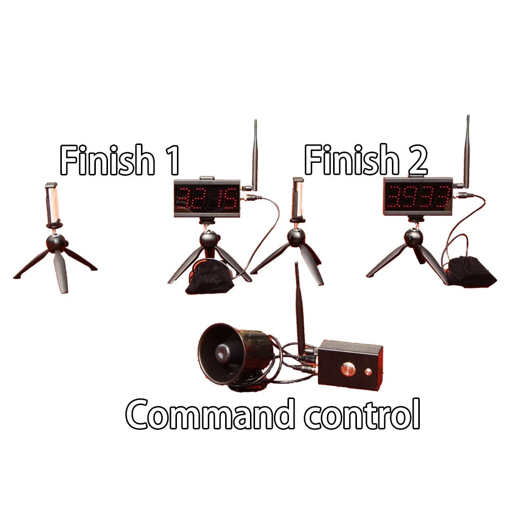 CS-003 Wireless laser timer Suitable for sprinting, racing, sports training, infrared induction precise timing system