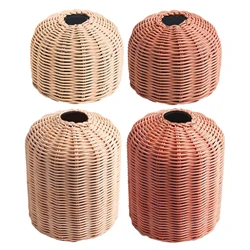 Rattan Handmade Woven Protective Cooking Gas Cylinder Cover Outdoor Hiking Pouch