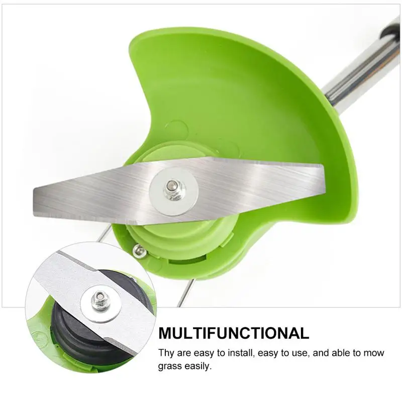 6 stücke Trimmer Klinge Rasenmäher Gras Ersatz Trimmer Cutter Stück Für Rasenmäher Zubehör Rasenmäher Klingen