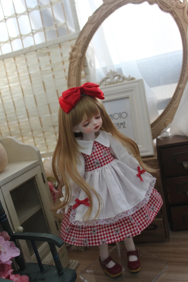 1/6 1/4 1/3 schaal BJD kleding accessoires Westerse stijl Losse jurk voor BJD/SD Blyth YOSD MSD pop accessoires C0495