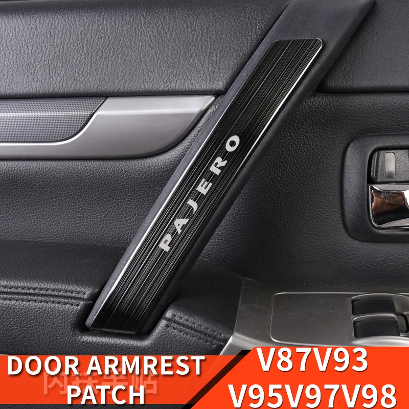 For Mitsubishi Pajero accessories v93v97v98 Door handle cover Pajero io Full Pinin Montero Modification Interior Decoration