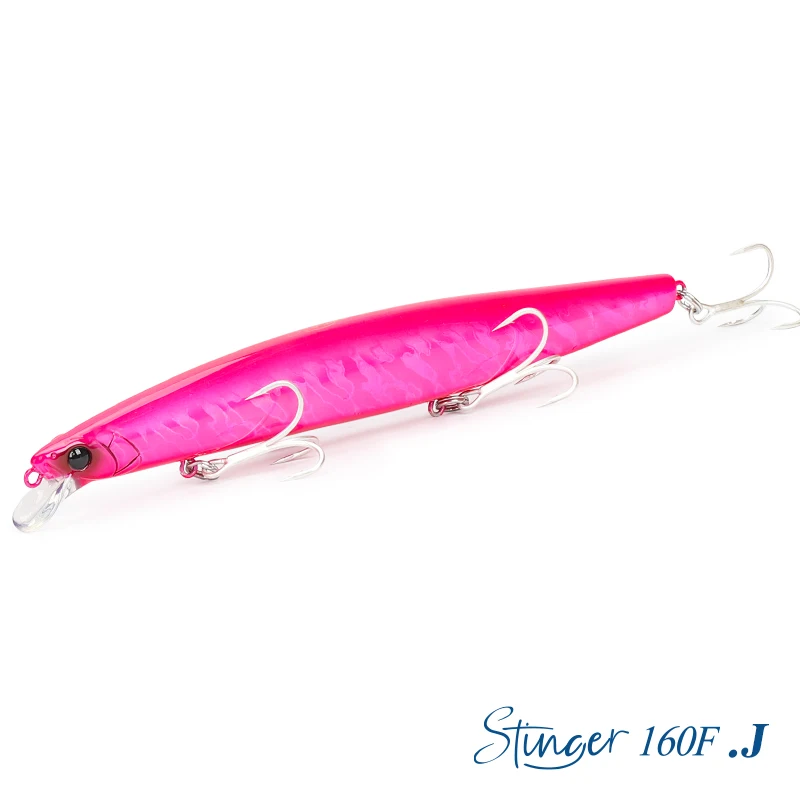 TSURINOYA 163mm 31g Schwimmende Minnow Angeln Köder STINGER DW110 160F Ultra-lange Casting Seebarsch Piura Meer angeln Köder