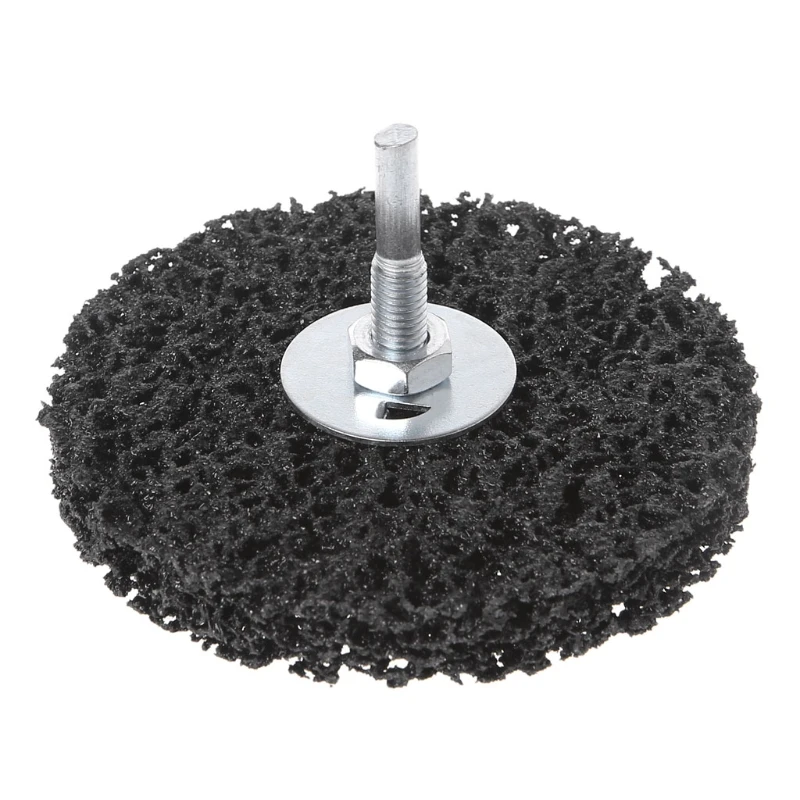 100 milímetros Tira Poli Pintura Roda De Disco Abrasivo Rebolos para Angle Grinder Ferramenta de Removedor de Ferrugem Limpo