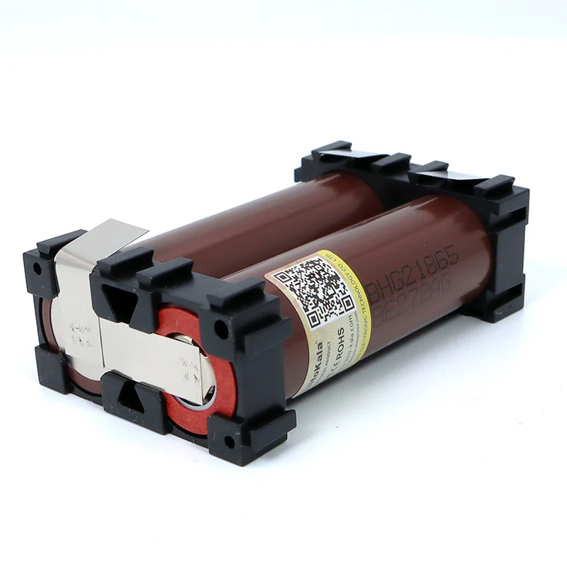 Liitokala-paquete de baterías de destornillador inalámbrico, 5V/7,4 V, 18650 HG2 2S1P, 3000mAh, 20 amperios, para soldar