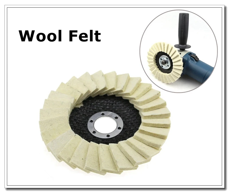 1 stück 115 125 Winkel Grinder Schleif Schleifen Disc Grob bis Fein für Metall Edelstahl Finish – Detail 5
