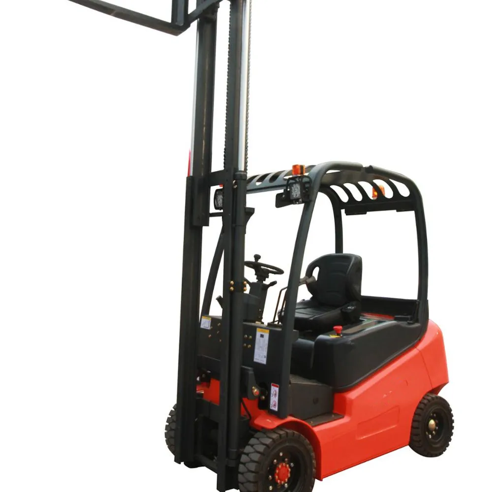 Chinese 2Ton Four Wheels Hydraulic Electric Forklift Stacker Trucks SYF20D