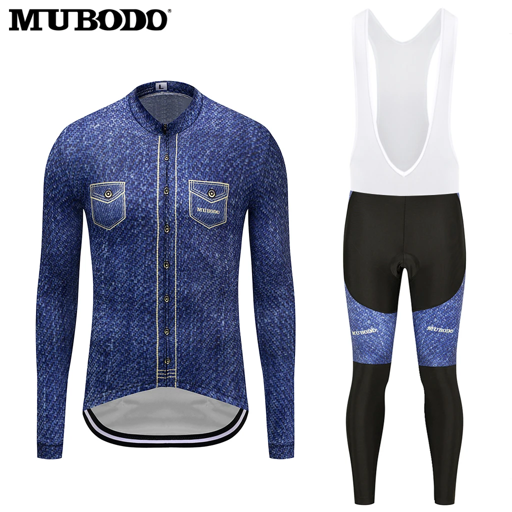 MUBODO Ciclismo Abbigliamento Bici Jersey Ropa Ciclismo hombre di bienes Bicicletta camiseta Pro Maglie da Ciclismo pantalones cortos de bicicleta