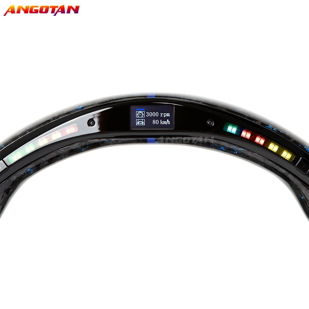 Steering Wheel Fit For Audi RS3 RS4 RS5 RS6 RS7 S3 S4 S5 2012-2016 Models LED And Forged Sport Wheel