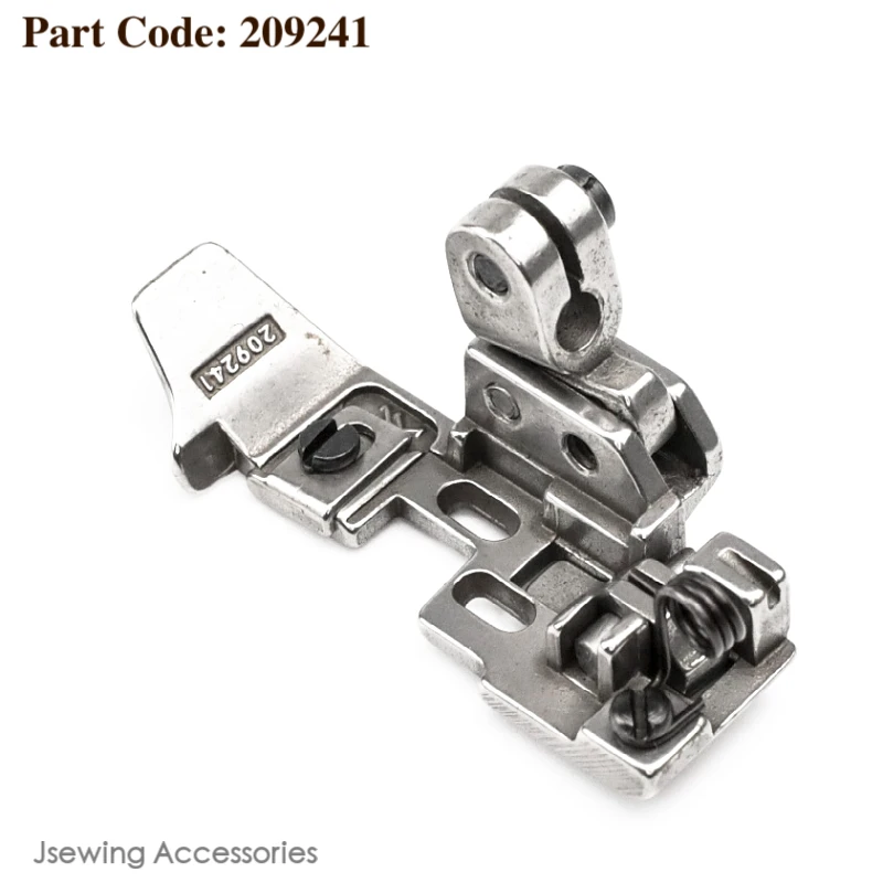 209241 (209233) Presser Foot for Pegasus M722 / L22 / 401 Industrial Overlock Sewing Machine Fit 5 Thread Use for Makde Pocket