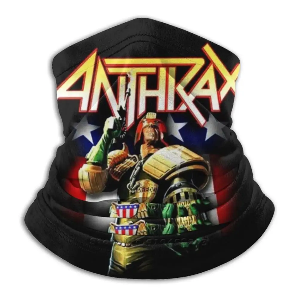 Thrash Metal Music Legend Est 1981 Most Popular 3D Bandana Face Neck Warmer Soft Fleece Mask Sport Scarf Thrash Metal Music