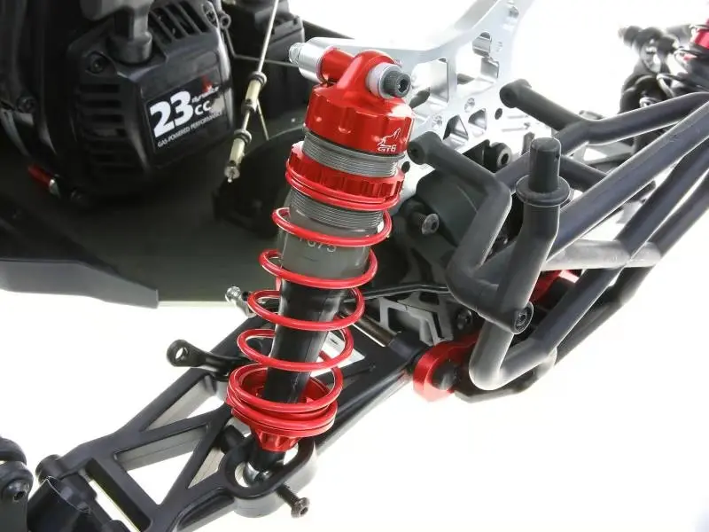 GTB CNC Aluminum 7075 Hard Anodized Front Rear Shock Absorber with Springs for 1/5 RC Car LOSI DBXL V1.0 MTXL