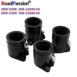 Road Passion Motorcycle Motobike Accessories Carburetor Interface For YAMAHA FZR600 FZR 600 Genesis 3HE-13596-00 3HE-13586-00