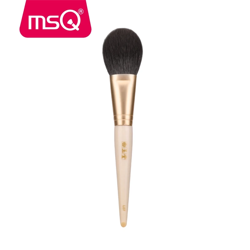 MSQ Makeup Brushes Set Foundation Blushes Fan Single Make up Brush Natural Goat hair 1PCS Powder Beauty Cosmetic Tools