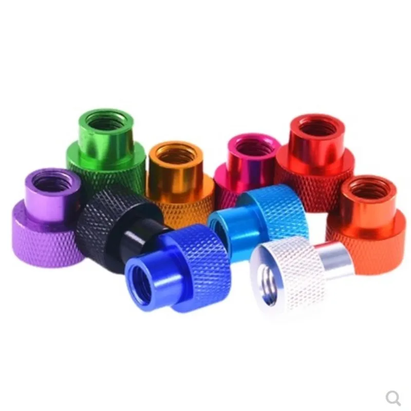 2-5pcs  M3 M4 M5 M6 M8 Colourful Aluminium Alloy Hand Tighten Knurled Thumb Nut for FPV RC Car Parts Hardware