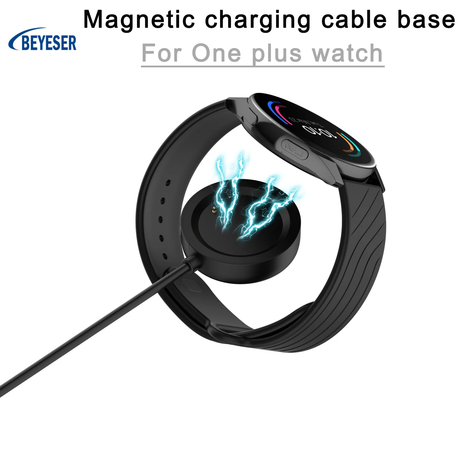 

New Arrival Smart Watch Dock Charger Adapter USB Charging Cable Base Cord Wire for One plus watch Sport Smart Watch Accessories