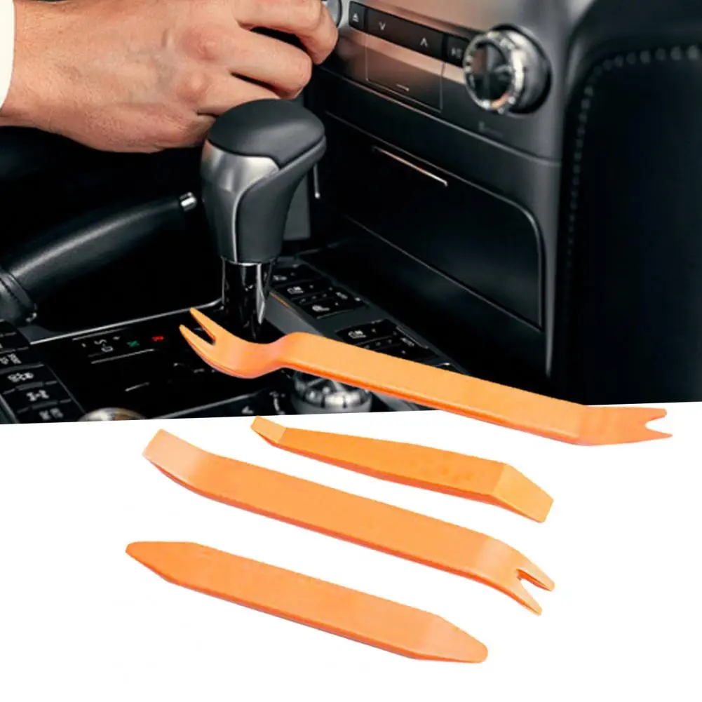 4Pcs/Set Car Dashboard Trim Panel Removal Tool Efficient Sturdy Portable Universal Auto Accessories for Car