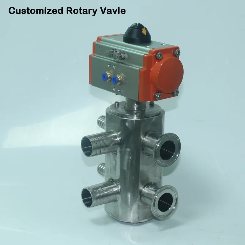 Customized Rotary Valve of Piston Filling Machine Spare parts of Pneumatic Filler AT52 Air accurator SHENLIN equipment