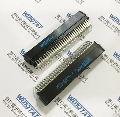 

10 шт. S-64L-2.54-5 64P 2*32 Goldfinger, разъем с изогнутыми контактами, EDGE CONNECTOR SLOT