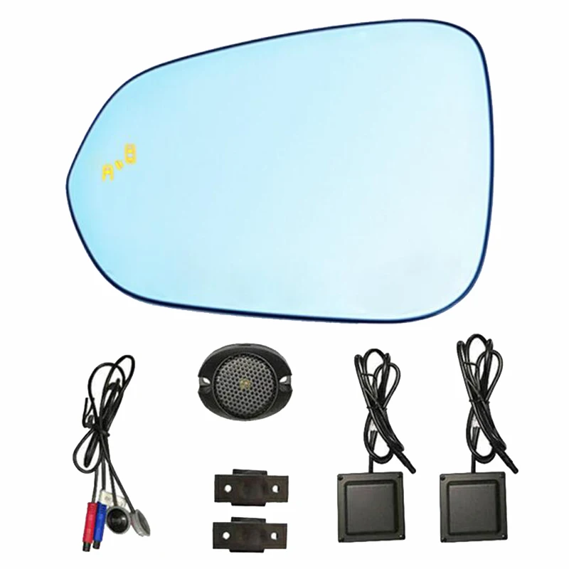 Blind Spot Radar Sensor LED Mirror Glass Detector Monitor Assist BSD BSM Warning For RX NX 300 300H 200T 350 200