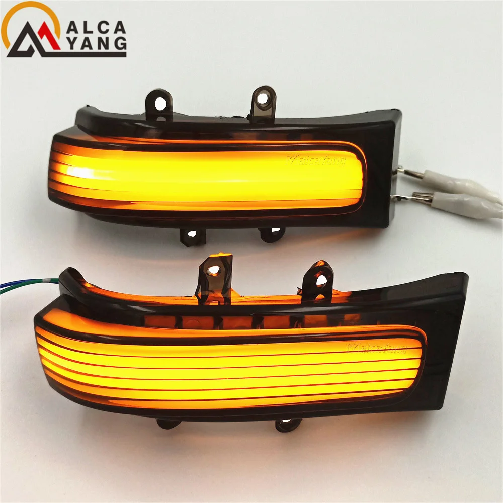 Dynamic Turn Signal Light LED Side Mirror Sequential Lamp Blinker For Toyota Alphard AH20 Vellfire 4Runner Highlander RAV4