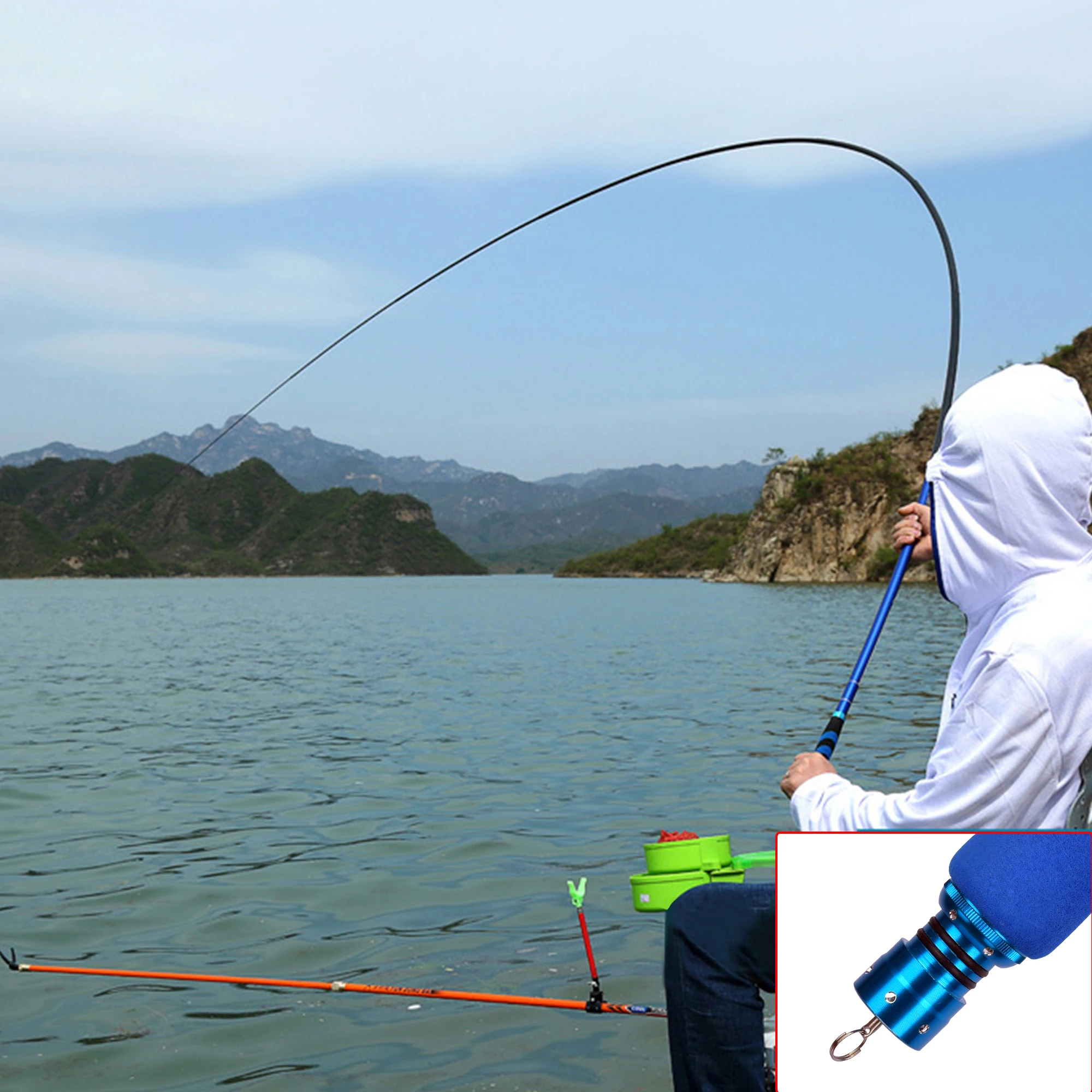 FELENHAI COMPETITIVE Telescopic POLE Fishing Rod 3.6 4.5 5.4 6.0 7.0M 30T Carbon Fiber Stream Carp Ultralight Super Travel 5-30g