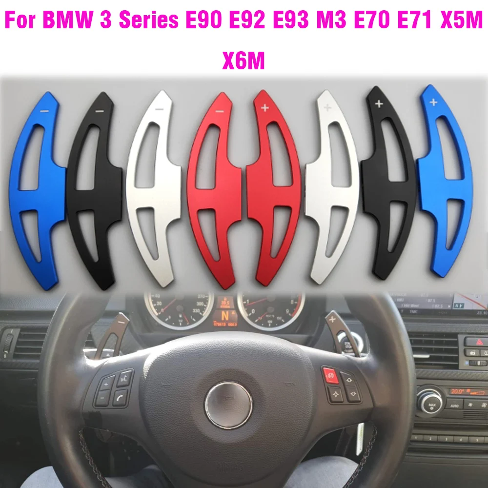 

Steering Wheel Paddle Extend Shifter Shift Gear Paddle Extension For BMW 3 Series E90 E92 E93 M3 E70 E71 X5M X6M