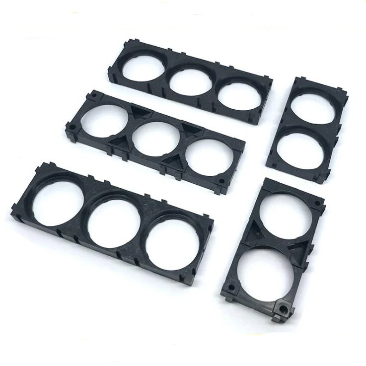 

100pcs/lot 1*2 1*3 33140 Battery Holder Bracket Cell Safety Anti Vibration Plastic Brackets For 2x 3x 33140 Lithium Batteries