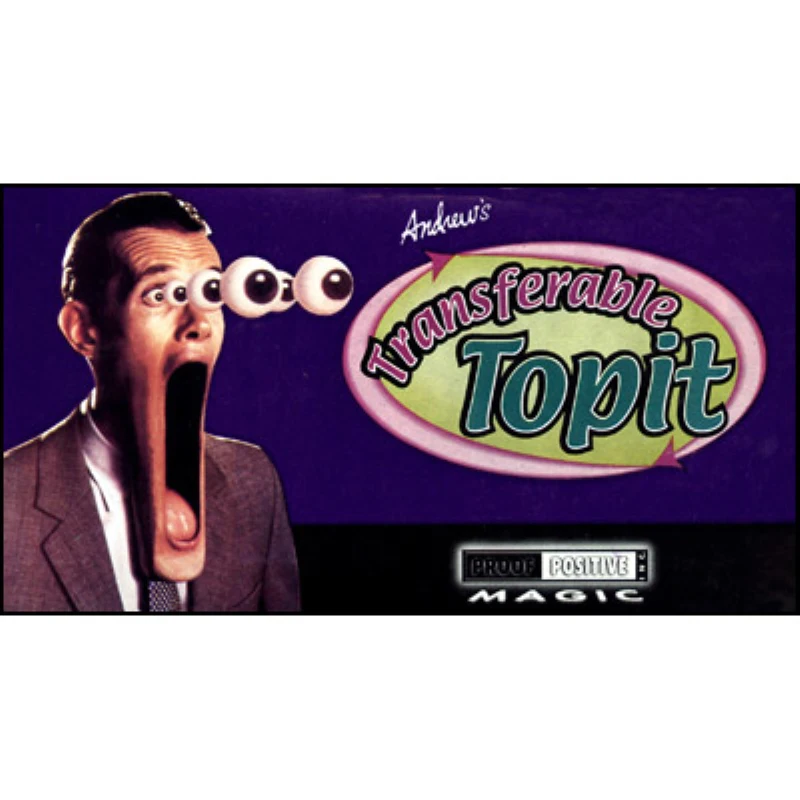 Free Shipping! Andrew'S Transferable Topit (Gimmicks) - Magic Tricks,Close-Up,Street,Stage,Illusions,Party Trick,Mentalism