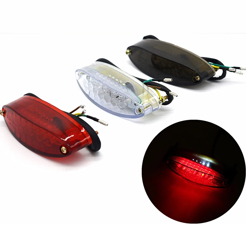 Hot sale 1 pc Motorcycle Bike Rear Tail Stop Red Light Lamp  braking light for Dirt Bike taillight rear lamp