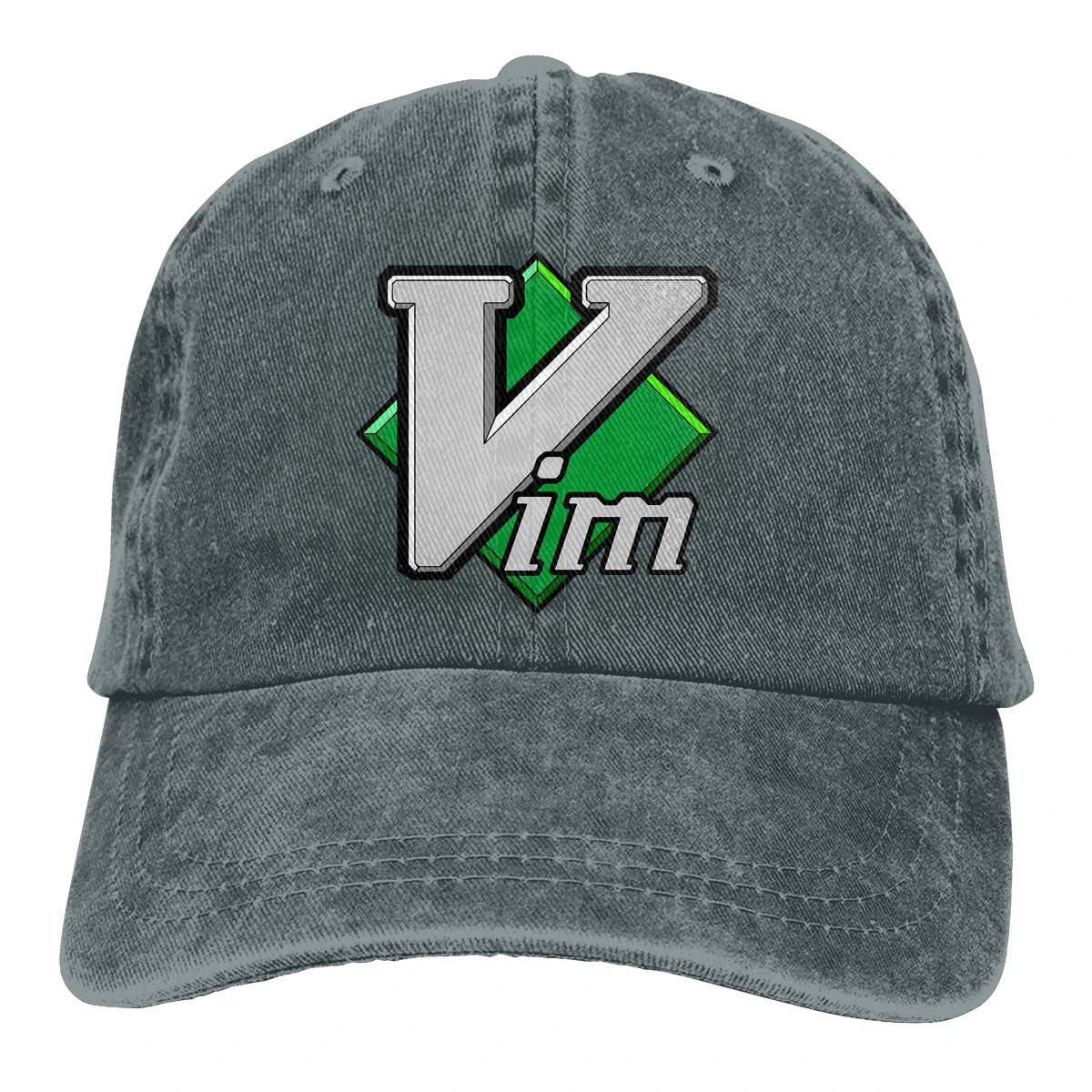 Linux Operating System Tux Penguin Multicolor Hat Peaked Women's Cap VIM Personalized Visor Protection Hats - view 2