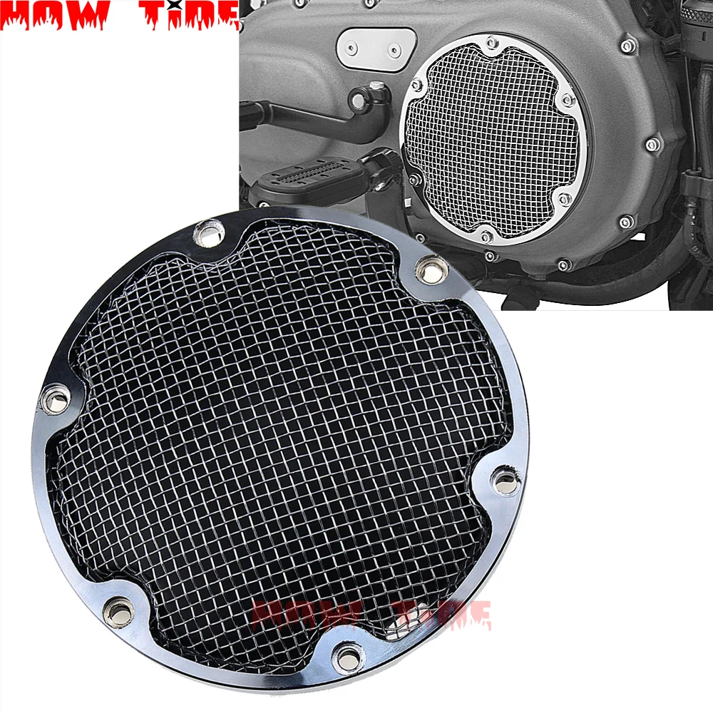 

CHROME MESH DERBY COVER 2004-2018 for HARLEY DAVIDSON XL SPORTSTER 883 1200