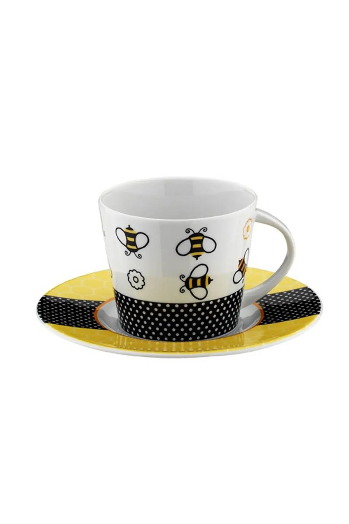 DOLBOVIKütahya Porcelain Toledo 7104 Pattern Tea cup Pad mug кружка coffee cup cup اكواب قهوه tazas