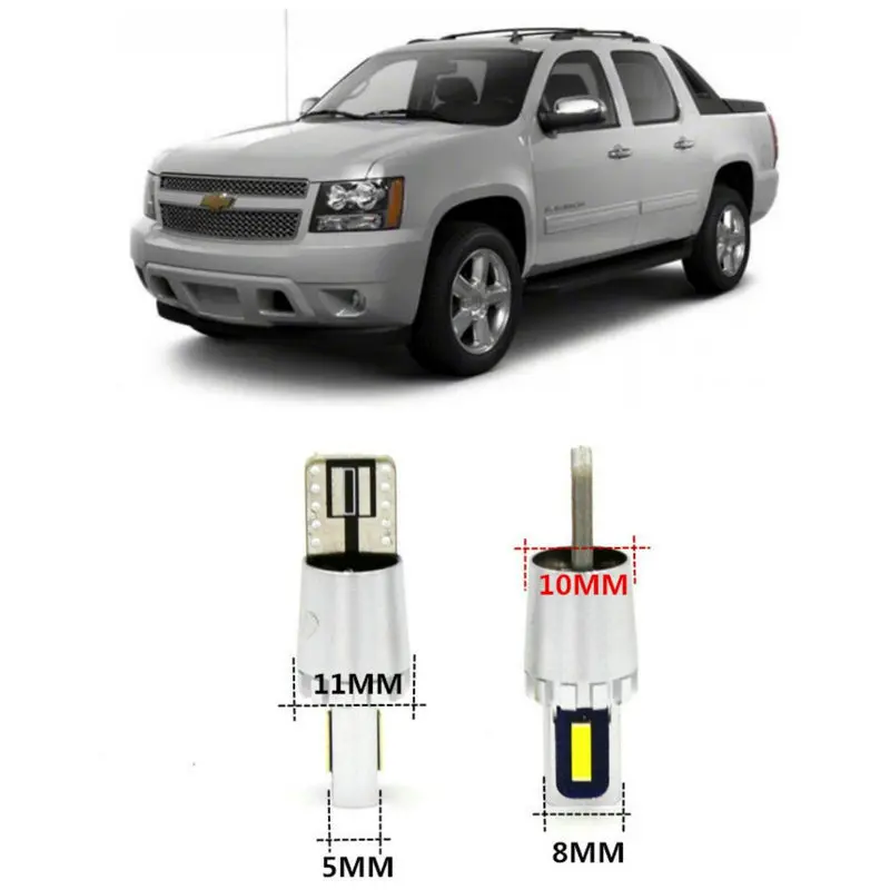 

Canbus Led Parking Light Lamp Bulb For Chevrolet Avalanche Camaro Caprice Sport Colorado Equinox Malibu Silverado Sonic Suburban