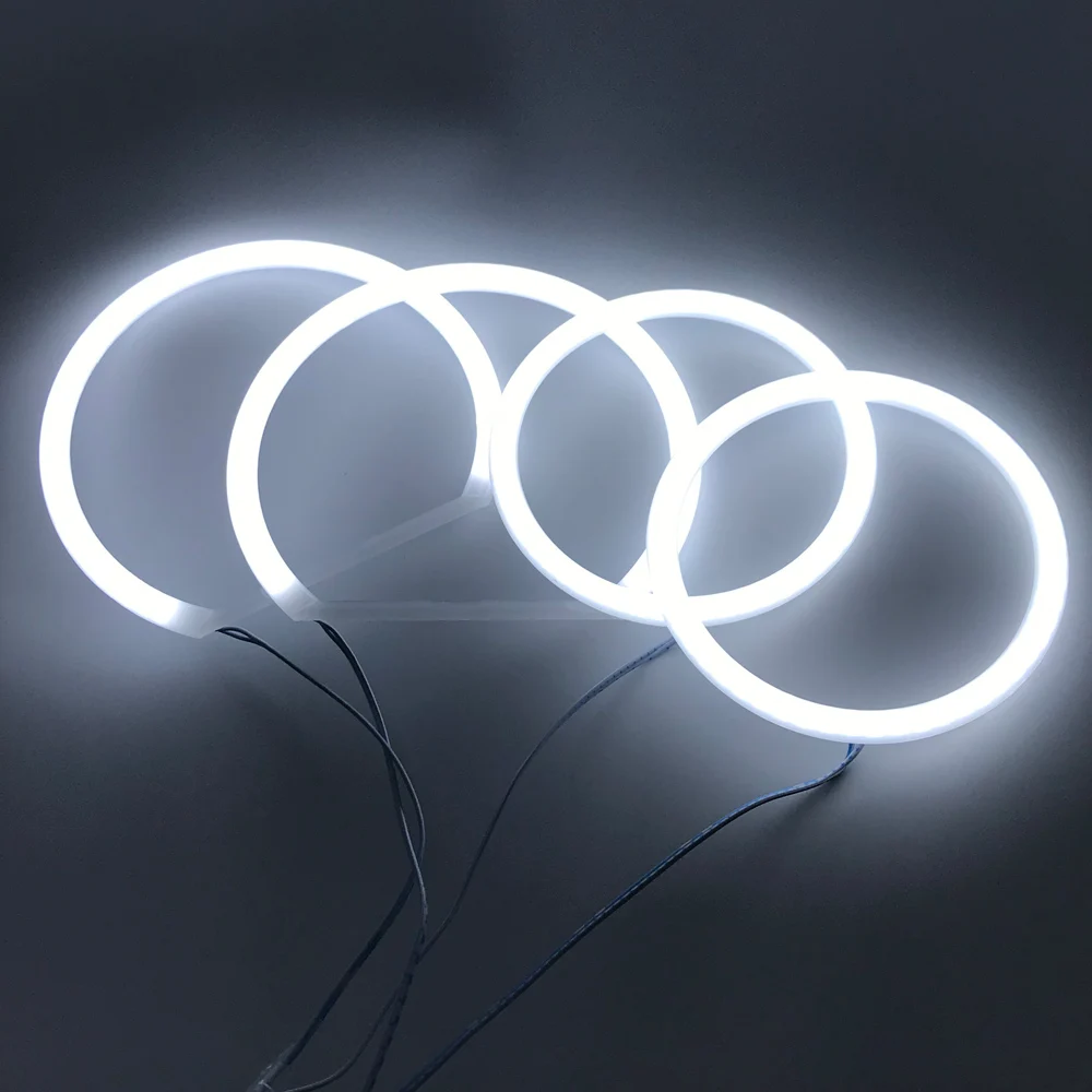 

131/106 E90 E83 LED Angel Eyes Хлопок SMD Halo Rings Свет фары Ходовые огни DRL Поворотные огни для BMW E87 E91 X3 E82 E81