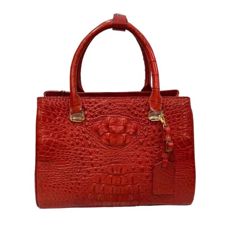 wanexing new  Thailand crocodile leather  female  handbag  leisure women handbag  Single shoulder bag  fashion  trend