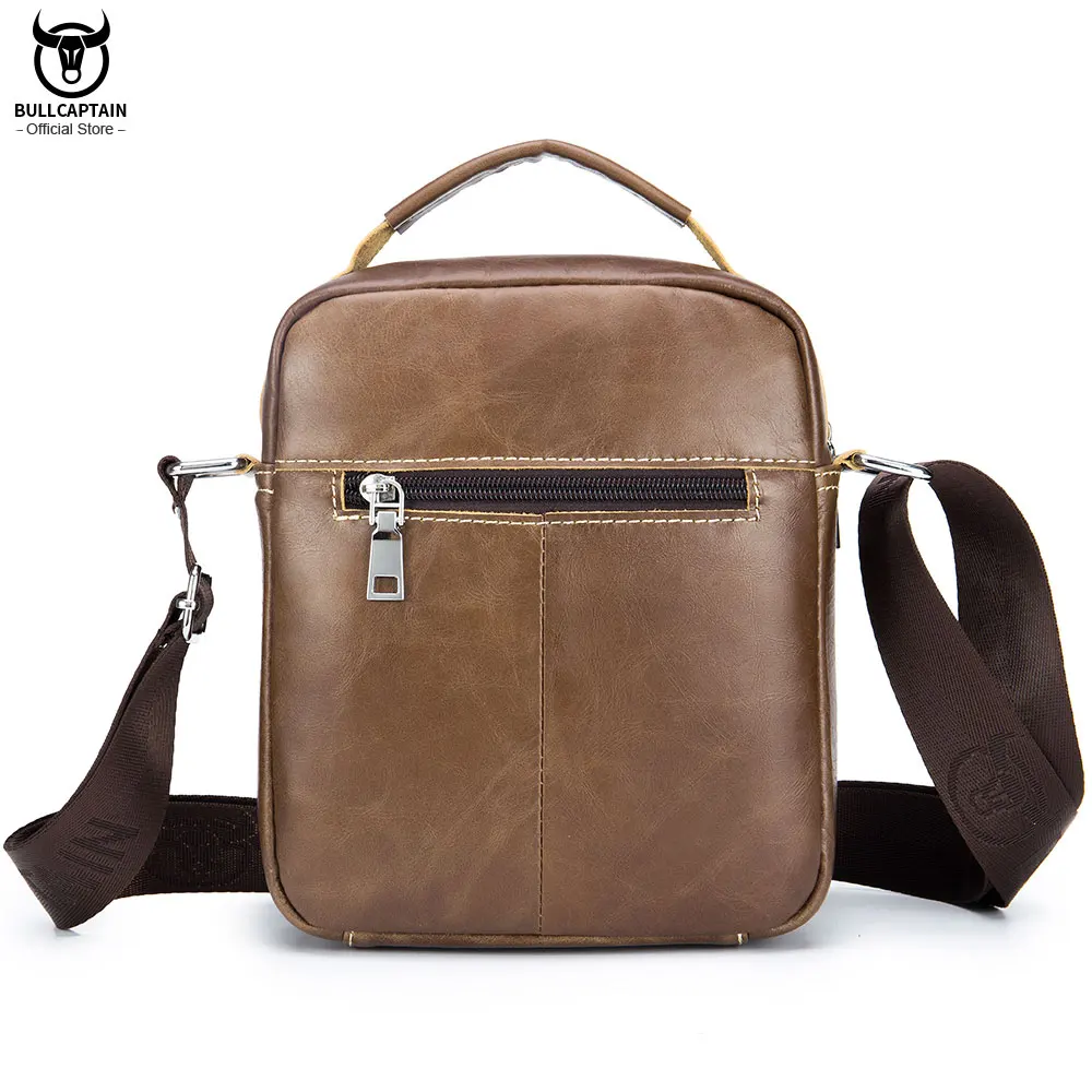 BULLCAPTAIN Men Shoulder Bag Classic Brand Men Bag Vintage Style Casual Men Messenger Bags Promotion Crossbody Bag Male Hot Sell
