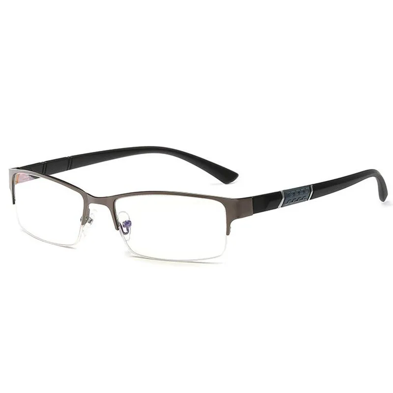 Half Metal Frame Nearsighted Glasses Unisex Prescription Myopia 0 -0.5 -1 -1.5 -2 -2.5 -3 -4 -5 -6 Reading +1.0 +1.5 +2.0 +3 +4