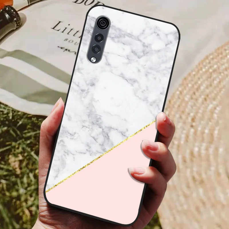 Case For LG Velvet Silicone Wolf Soft Phone Cover For LG Velvet 5G Case Luxury Black TPU Coque For LG Velvet 6.8\