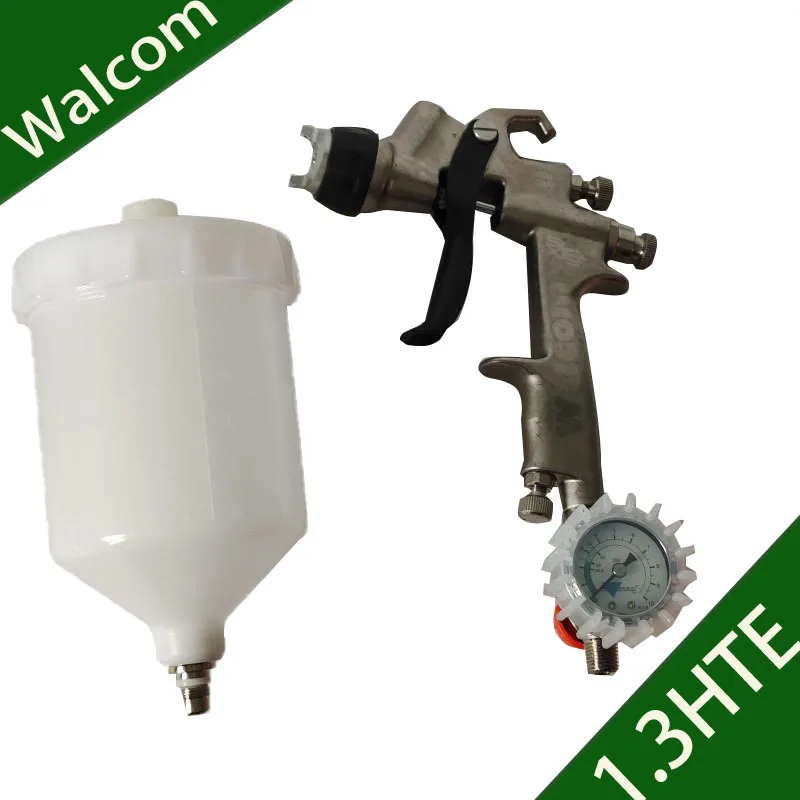 Italia Walcom pistola a spruzzo 600ML 1.3HTE pistola a spruzzo per Auto pistola a vernice superficiale per Auto e vernice Spray per lamiera Auto