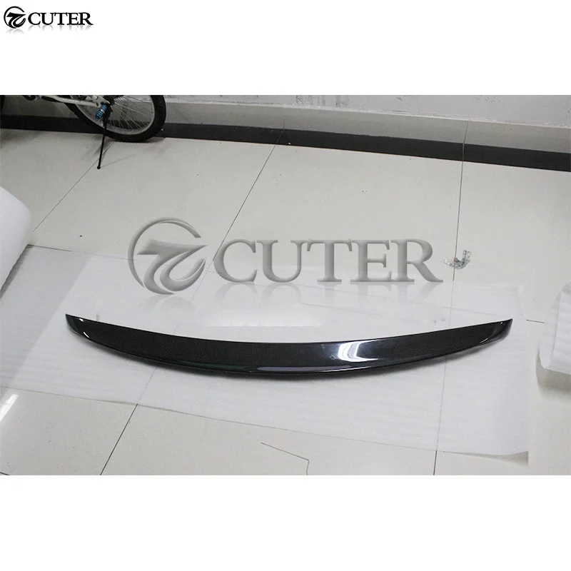 W221 S600 S65 S500 S63 Carbon Fiber Car Rear Wings Trunk Lip Spoiler for Mercedes Benz W221 06-13