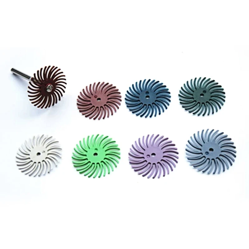 8 Buah Abrasif Point Slot Grinding Kepala Ukiran Kayu Cermin Polishing Dremel Alat Rotary Aksesoris 1 Buah 3Mm Mandrel