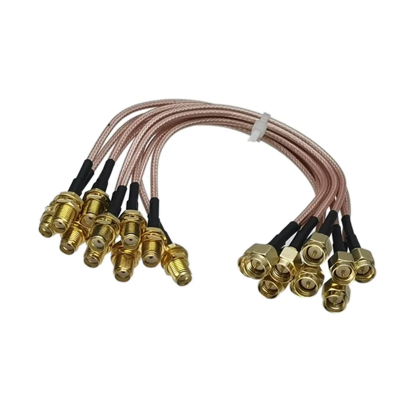 Rg316 sma Stecker an sma Buchse Schott mutter HF Koaxial stecker Pigtail Überbrückung kabel neu 4 Zoll ~ 5m