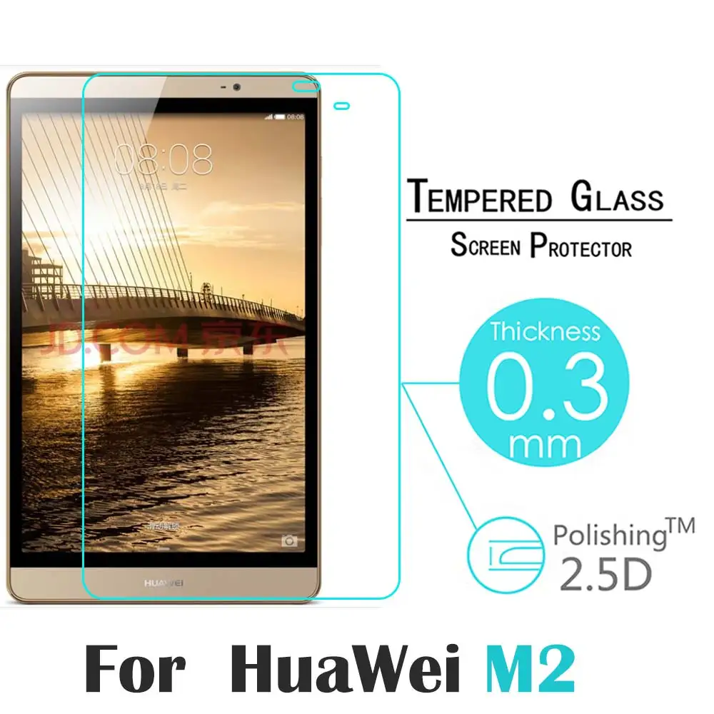 Tempered Glass Screen Protector Film for Huawei Mediapad M2 8.0 M2-801/802 8