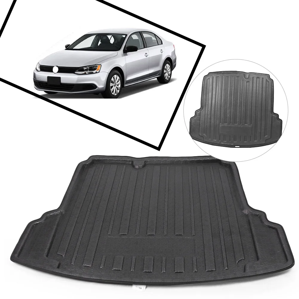 For Volkswagen VW Jetta Rear Boot Mat Trunk Cargo Liner Floor Tray Carpet Mud Protector Cover 2011 2012 2013 2014 2015 2016 2017