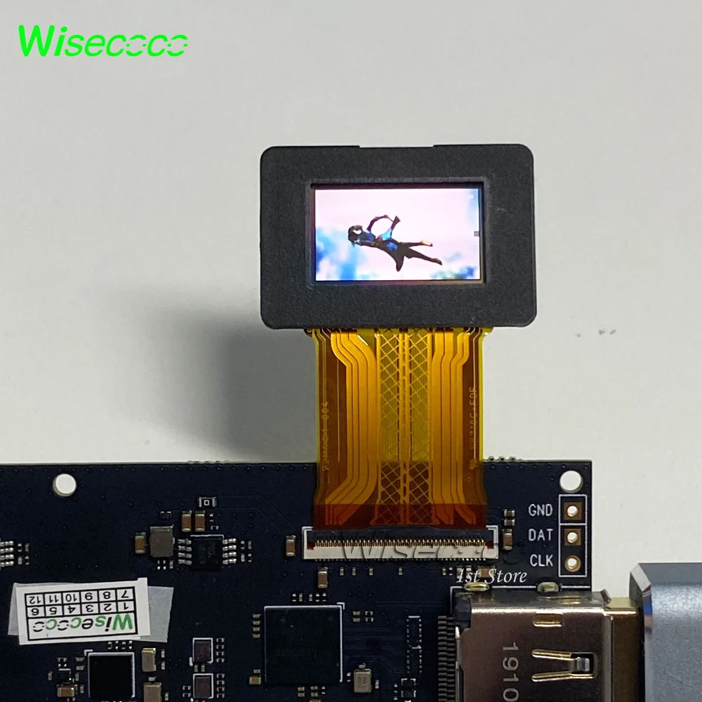 Wisecoco 0.71 inch Micro Oled Display AMOLED Binocular Observer VR AR Glass Screen Medical Panel 1080p FHD High PPI Resolution