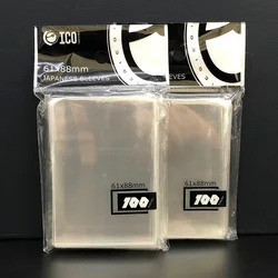 1/300/600/1000pcs 61x88mm Card Sleeves clear Cards Protector Barrie for Yu-Gi-Oh  yu gi oh Small Size Board Game OCG Sleeve