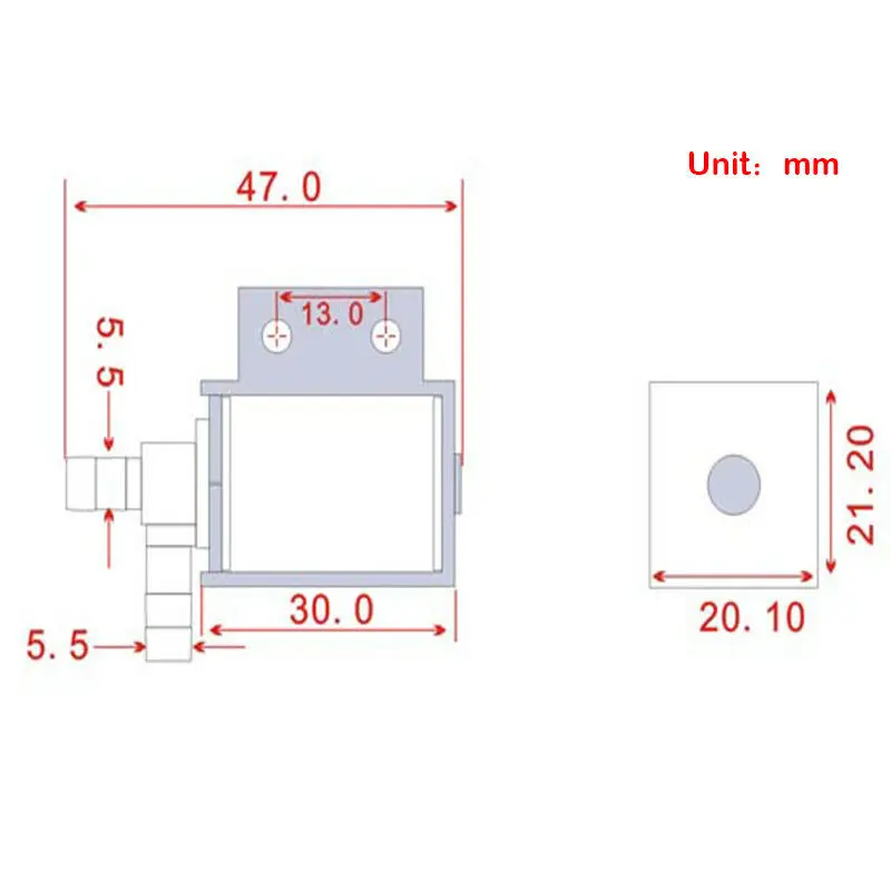 Mini Micro Solenoid Valve DC 24V Micro Electric Solenoid Valve  Mini  N/C Normally Closed Water Air Gas Valve Discouraged