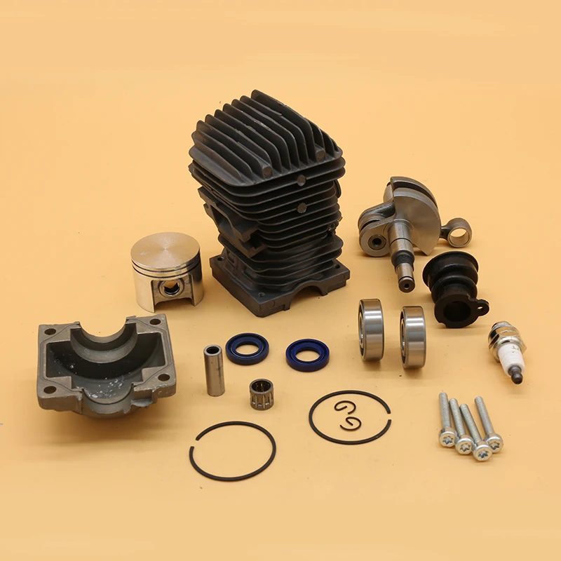Kit de sello de rodamiento de cigüeñal de pistón de cilindro de 42,5mm, piezas de repuesto para motosierra de jardín STIHL MS250, MS230, 025, 023, MS 250, 230